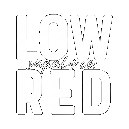 Low Red Supply Co logo animation